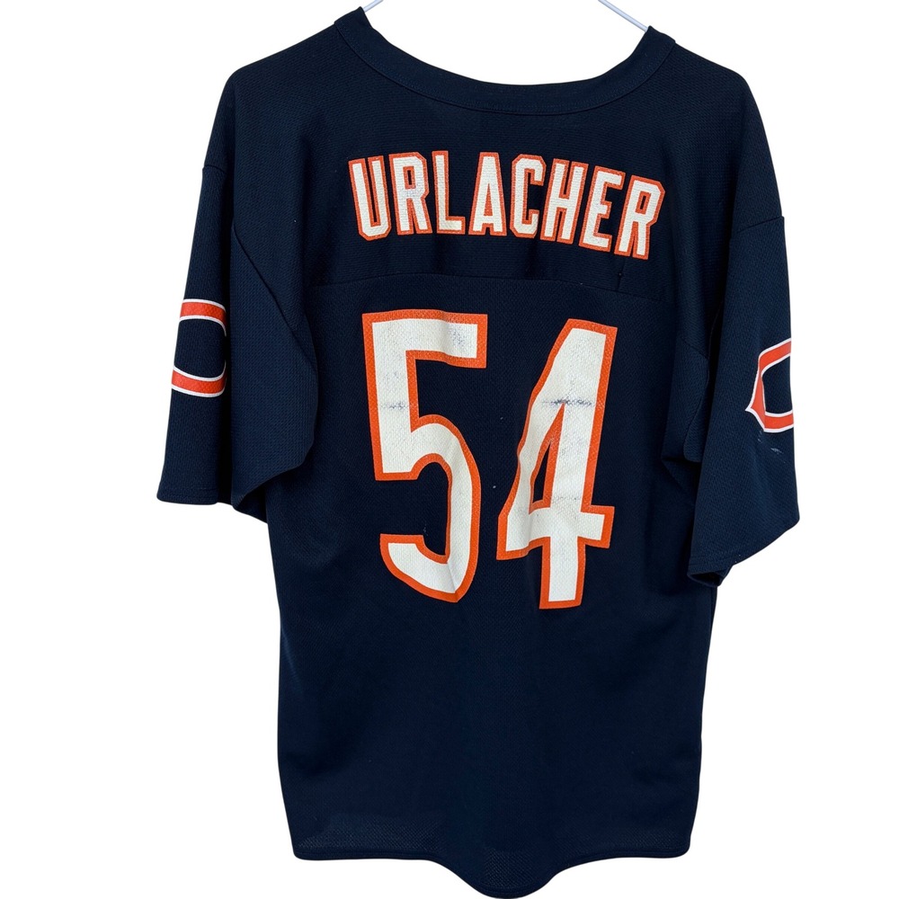 Brian Urlacher‎ #54 Chicago Bears Football Jersey Men's Medium Navy Blue NFL